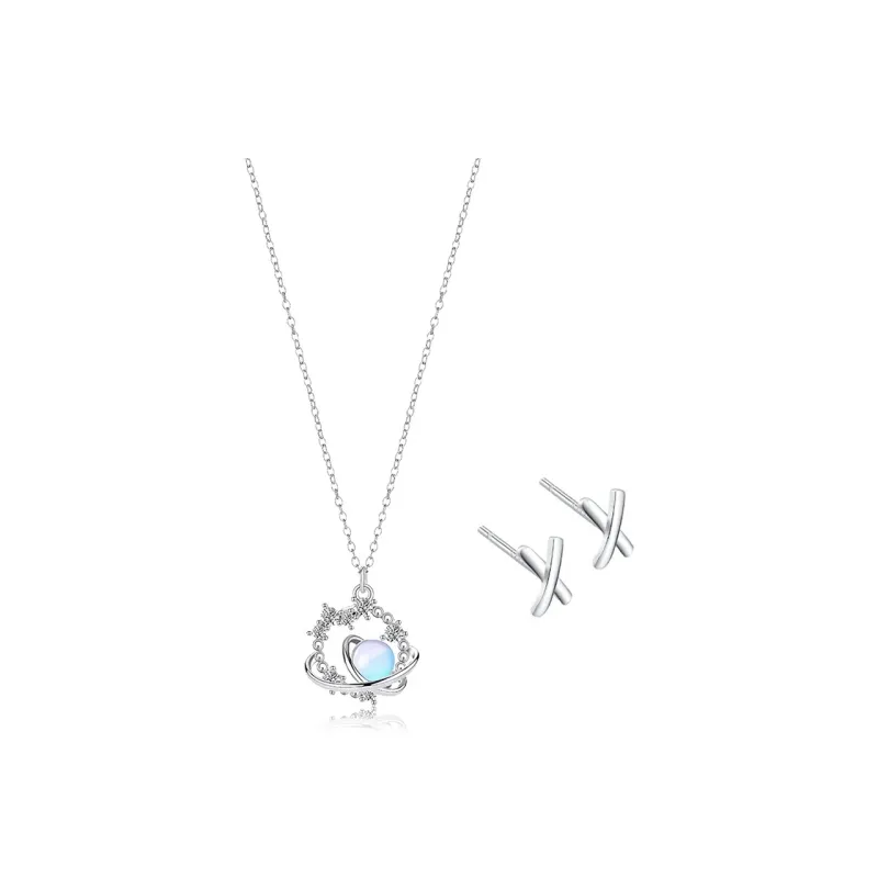 Asia Star Alloy Necklaces Women's-8