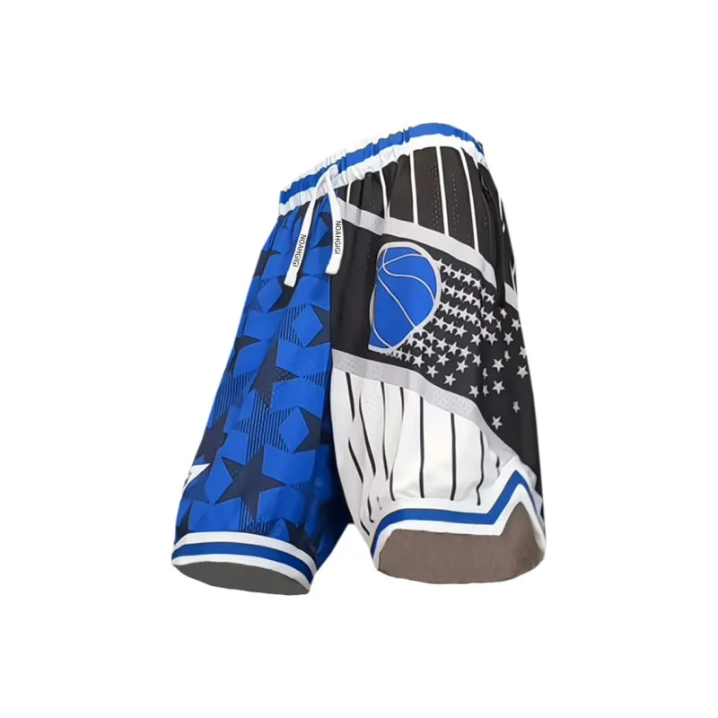 NOAHGIGI Casual Shorts Unisex Blue-0