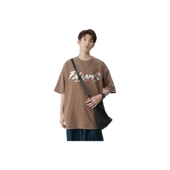 FALIAMS T Shirts Unisex Coffee