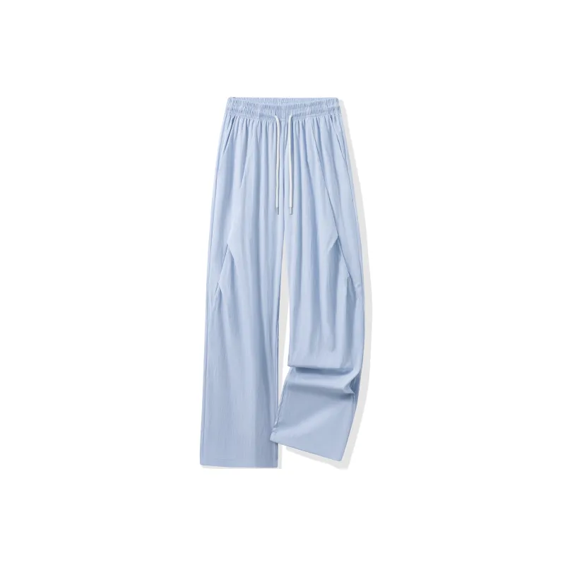 SOIE Cargo Pants Unisex Pink [Summer Cool Ice Silk Material]-75