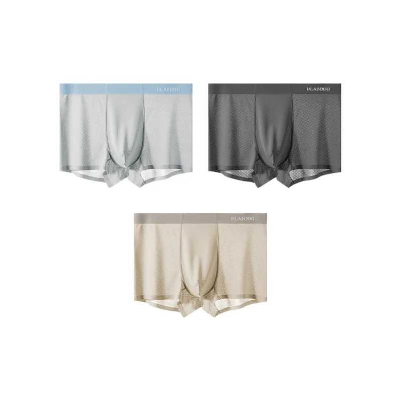PLANDOO Underpants Men's 3 Pack-35
