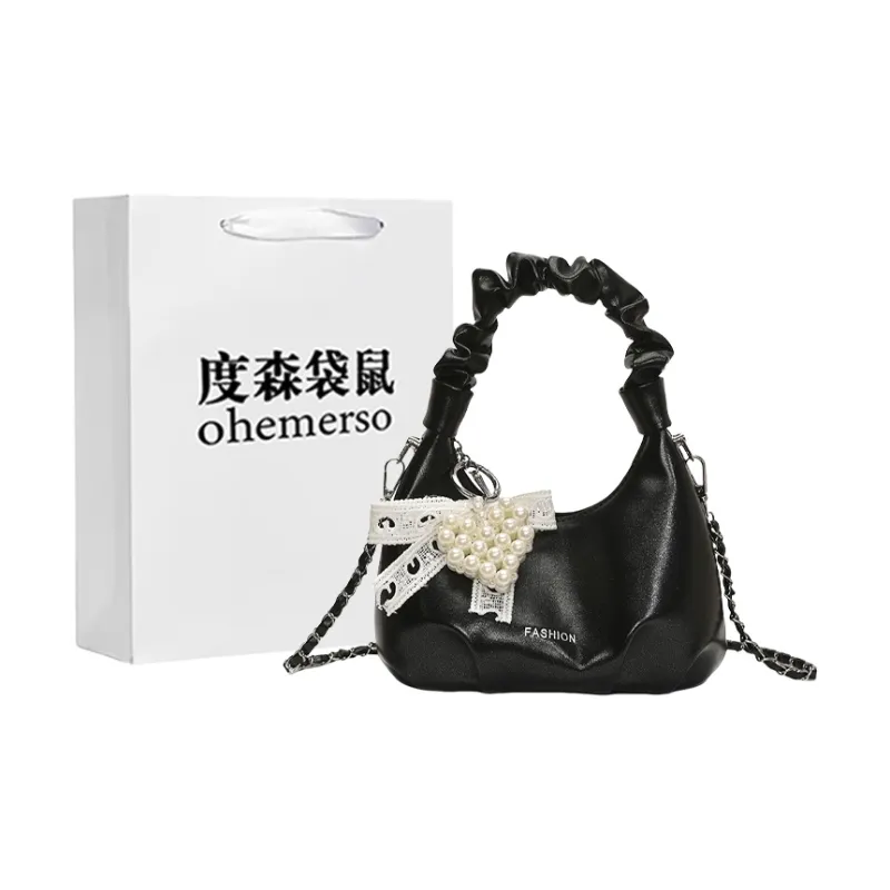 Dusen Kangaroo PU Handbag Women's Multicolor-6