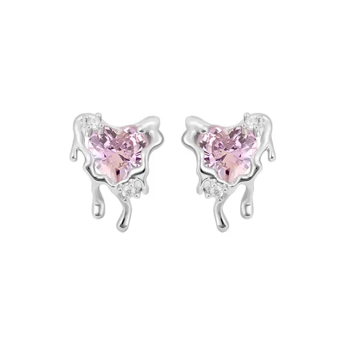 CENTURY&KINDLE Copper Stud Earrings Women's
