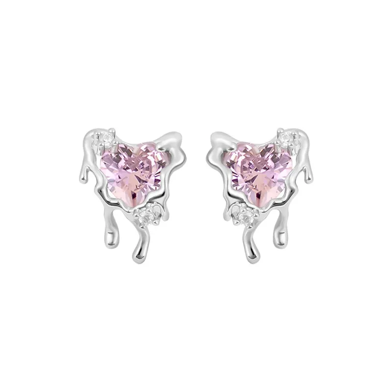 CENTURY&KINDLE Copper Stud Earrings Women's-0