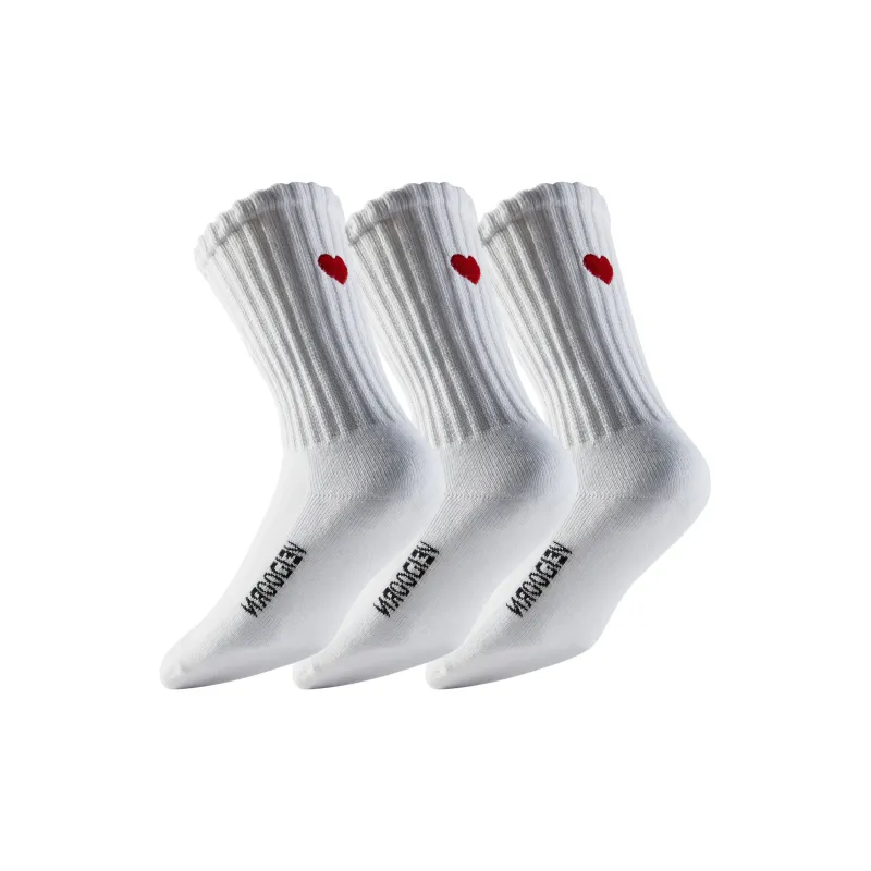 VEIDOORN Knee High Socks Unisex 3 Pack-1