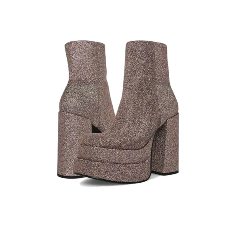 STEVE MADDEN Ankle Boots Women's Bright Dark Pink-3