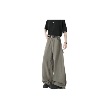 DABAISHA Cargo Pants Unisex Coffee