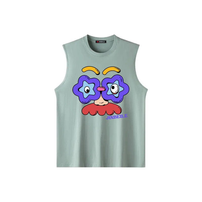 JINBEILE Tank Tops Unisex-12