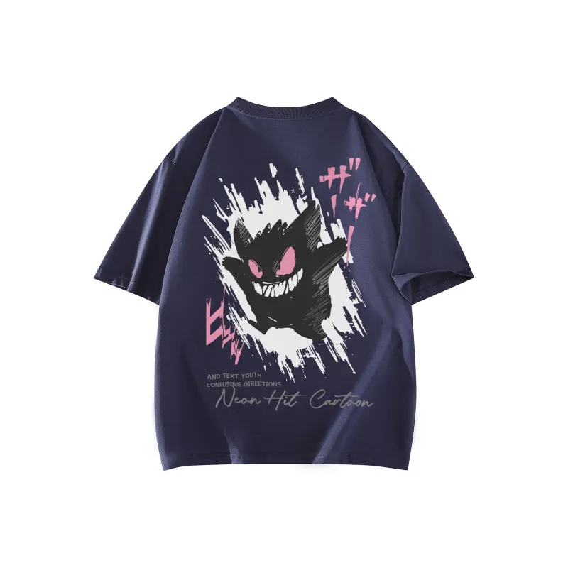 SOIE T Shirts Unisex Navy Blue-0