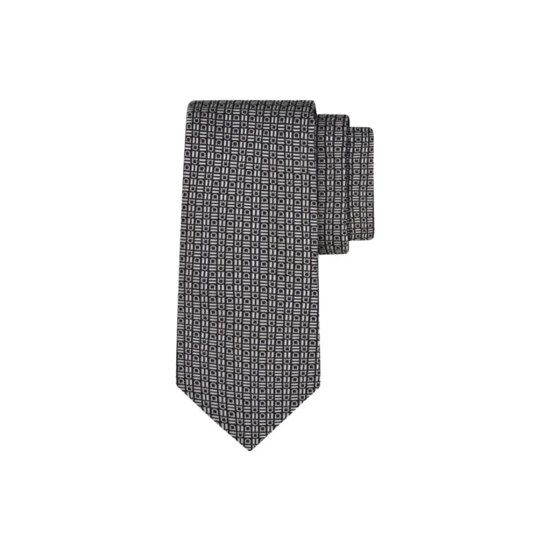Ferragamo Gancini patterned Tie-0