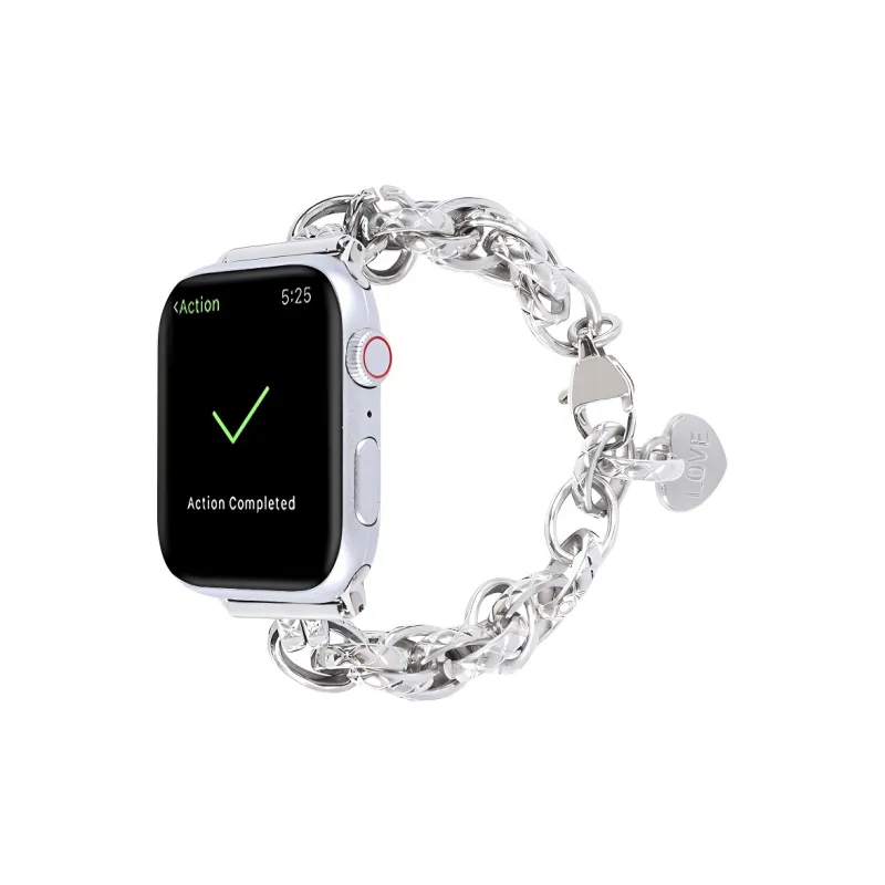 KVZUVUU Apple Compatibility Watch Band 255mm Stainless Steel Material-0
