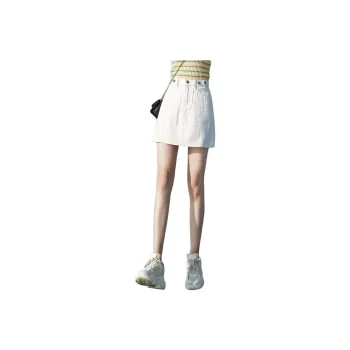 Tonlion Denim Short Skirts Women's