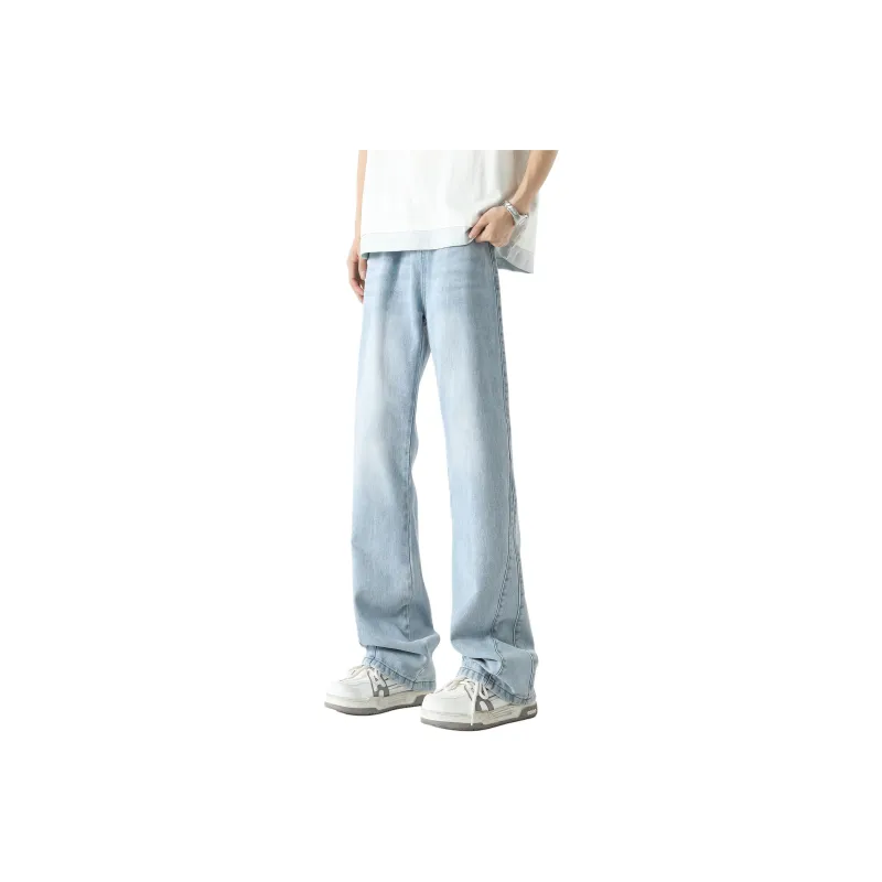 Menglaini Jeans Unisex-13