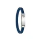 Gold buckle navy blue