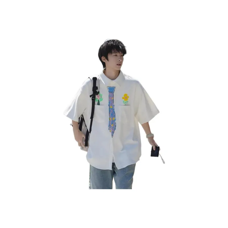 CORNILOT Shirts Unisex White-0