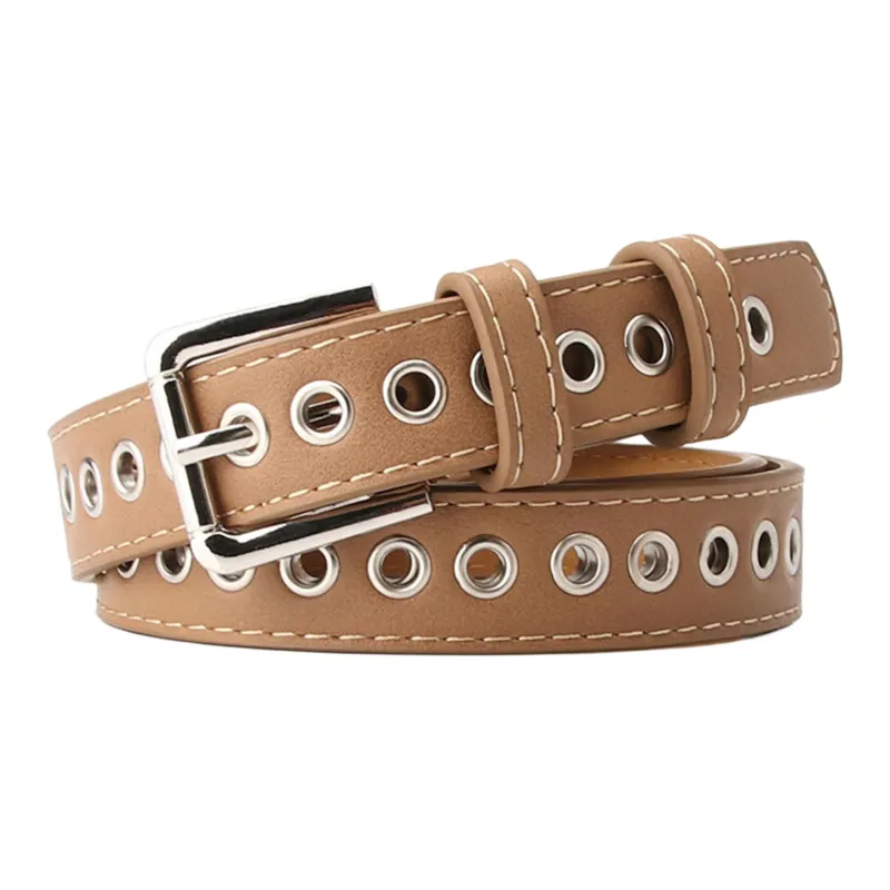 JEANSWEST PU Leather Belts Women's 2.3CM-5