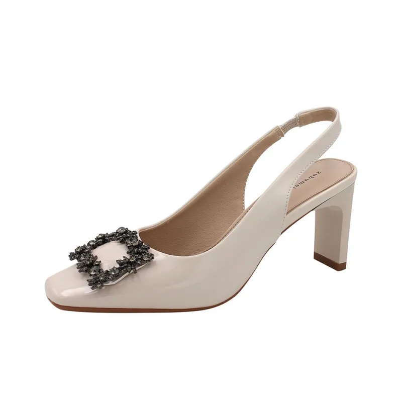 GOSO Chunky Heel High Heels Women's-0