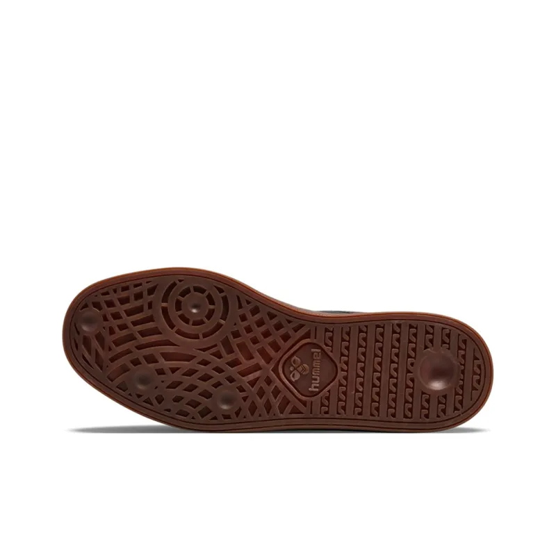 Hummel Low Top Skateboard Shoes Men's Coffee-4