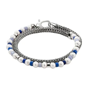 JOHN HARDY 925 Sterling Silver Bracelets Unisex Silver