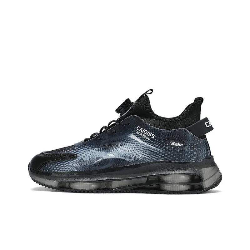 BAKE Slip Resistant Lightweight Rebound Low Top Casual Running Shoes Unisex-5