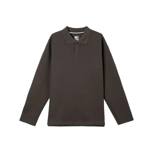 Nike Tech Fleece Reimagined Polo Shirt Men's Baroque Brown