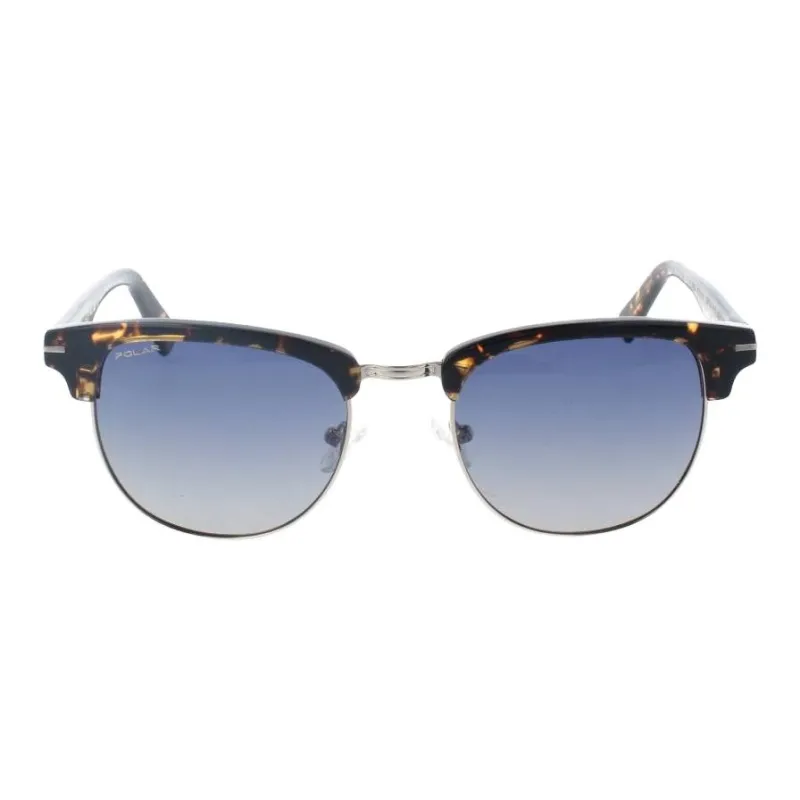 Polar Acetate Irregular Shape Sunglasses Unisex Black-0
