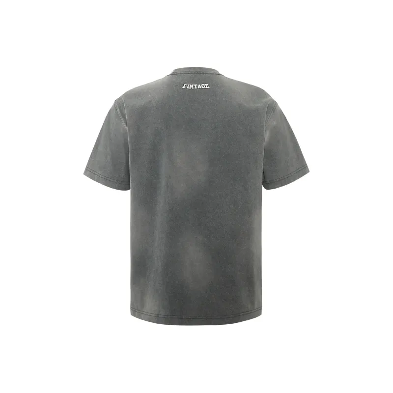 FAKE VINTAGE T Shirts Unisex Gray-1