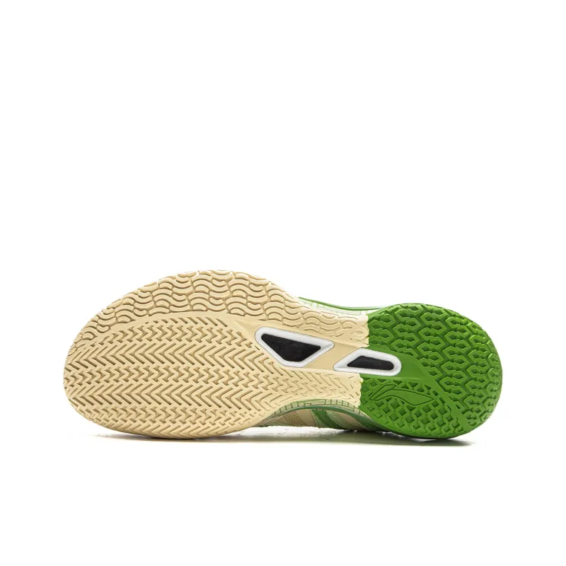 LiNing Blade 5 V2 Shock Absorbers Slip Resistant Breathable Low Top Basketball Shoes Men's Green-5