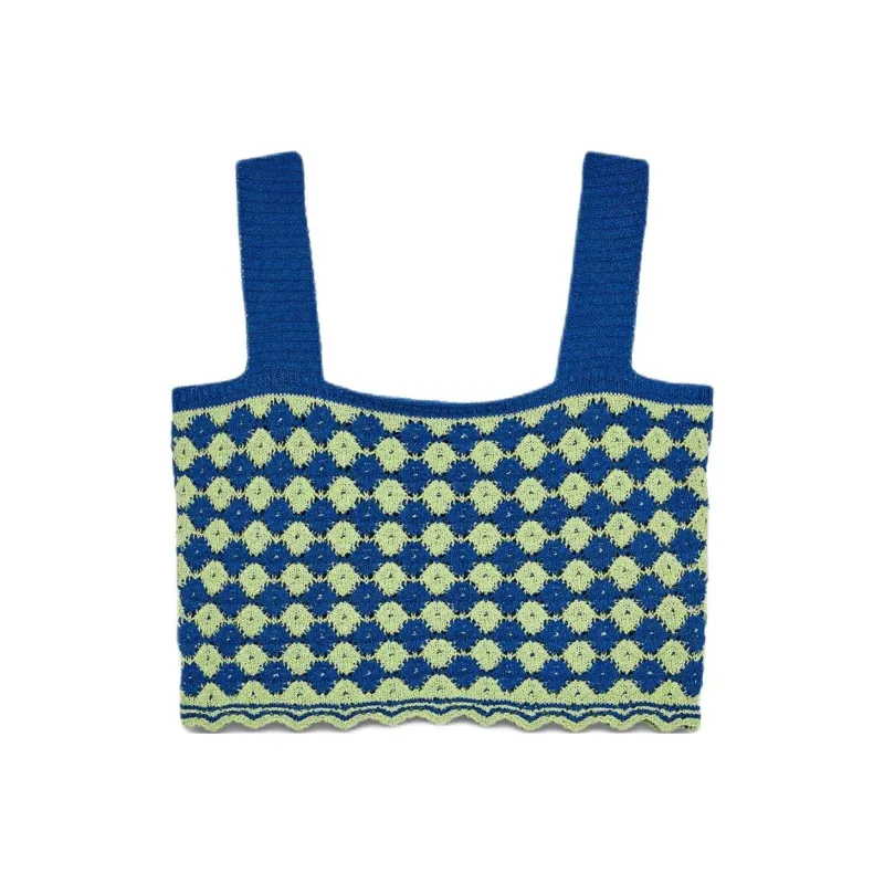 ZARA Camisoles Women's Blue/Green-0