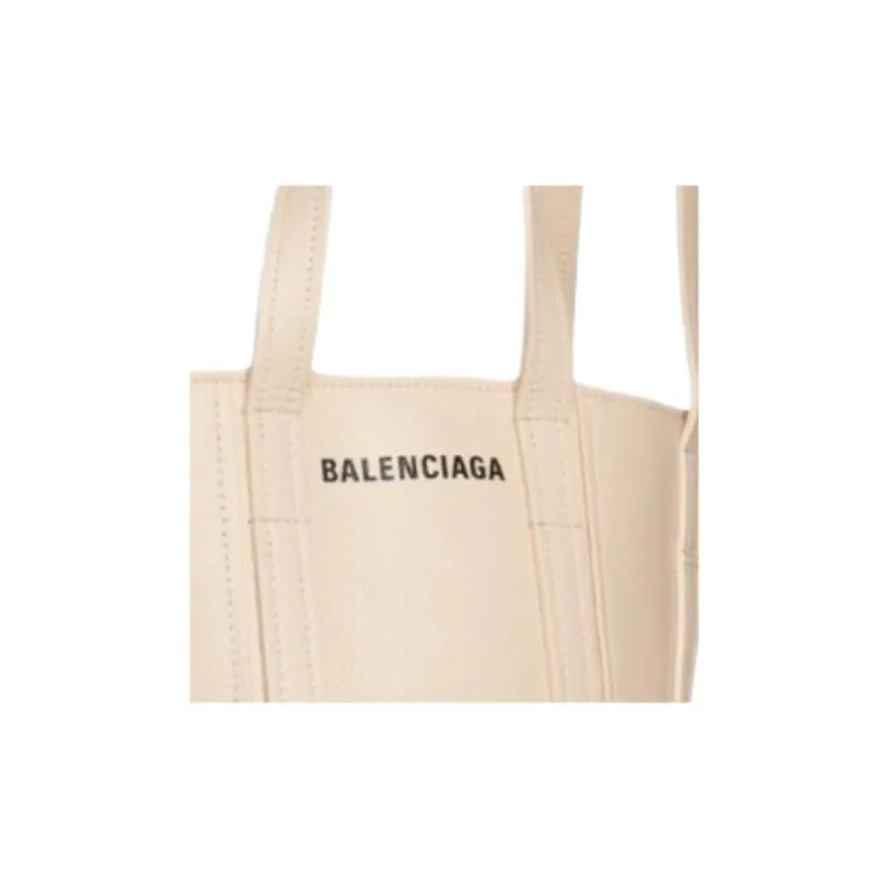 Balenciaga Everyday Grain Calfskin Tote Bag, Shopping Bag, Handbag Women's Light Beige-4