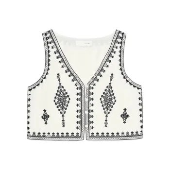 ZARA Tank Tops Women's White
