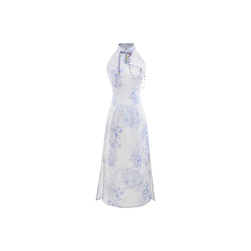 Blovelan Cheongsams Women's Hyacinth Purple-0