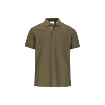 Burberry SS24 Polo Shirt Men's Army Green