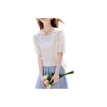 Still quiet Shirts Women's Apricot