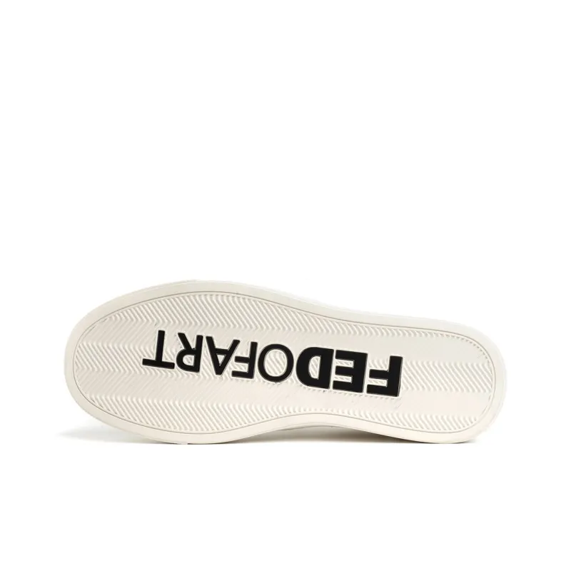 FED Low Top Casual Shoes Men's White-5