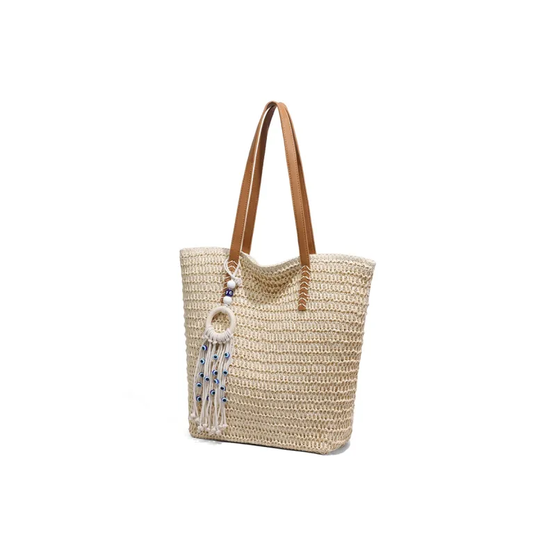 COMELY Fabric Tote Bag, Shopping Bag, Handbag, Shoulder Bag Women's Khaki-2