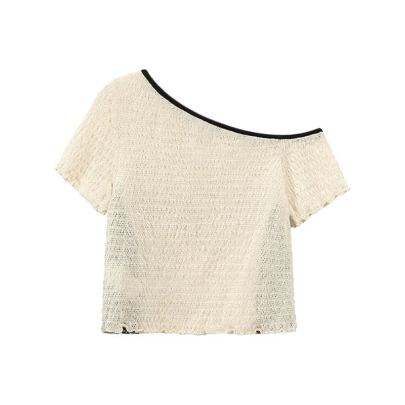 CHUU T Shirts Women's White Apricot-1