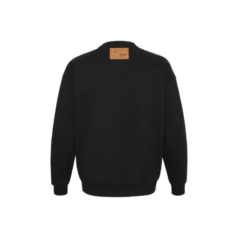 FAKE VINTAGE Sweatshirts Unisex Black-1