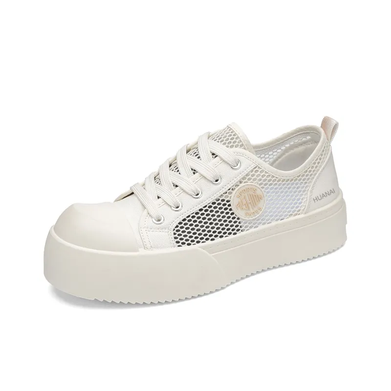 HUANAI Anti Slip Wear Resistant Low Top Skateboard Shoes Men's-1