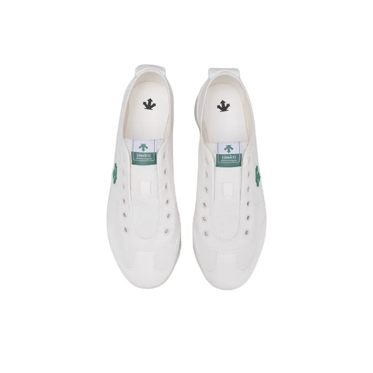 DESCENTE CHRON TEMPO Low Top Casual Shoes Women's White-2