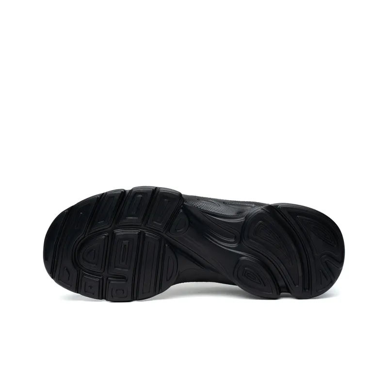 FED Breathable And Lightweight Low Top Casual Shoes Men's Black-6