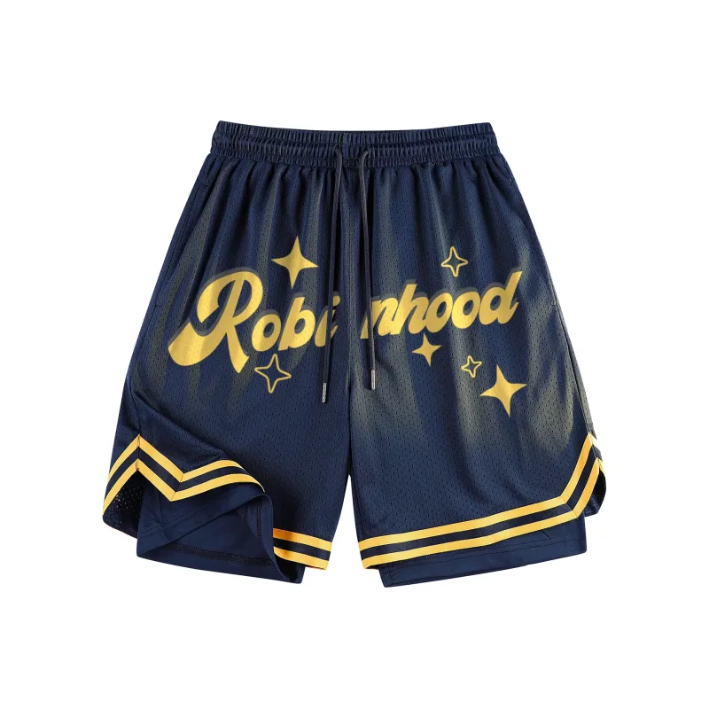 ROBINHOOD Basketball Shorts Unisex-10