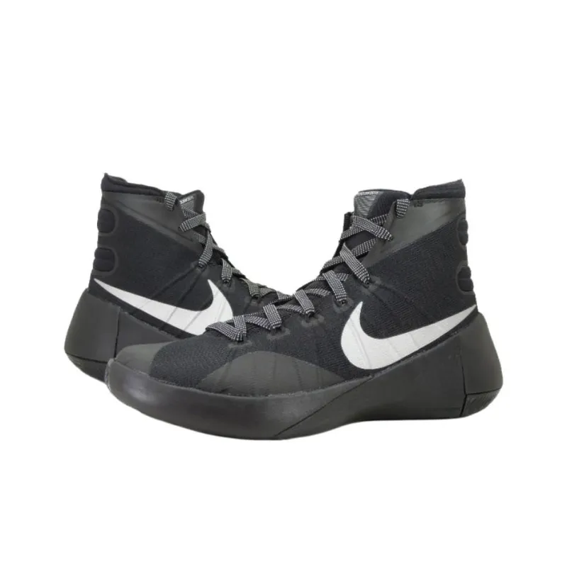 Nike Hyperdunk 2015 Anti Slip Wear Resistant High Top Basketball Shoes Men's Black-2