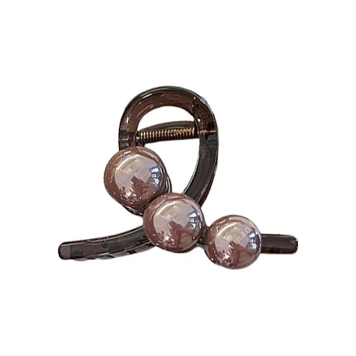 Pink Empress Acrylic Hair Clips Women's-3