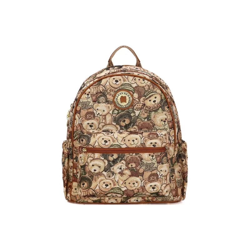 DANNYBEARJEANS Fabric Backpack Women's Green-0