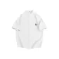 [Twill Stand Collar]White (HO Letters Chest Logo)