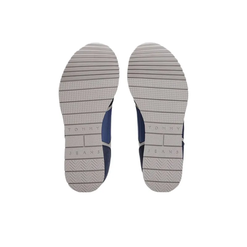Tommy Hilfiger Trainers Low Top Casual Shoes Men's Dark Blue-5