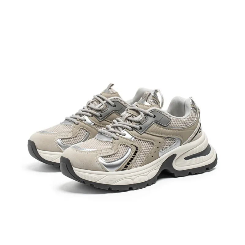 OUGLEMEN Slip Resistant And Abrasion Resistant Coverage Low Top Chunky Sneakers Men's Box-7