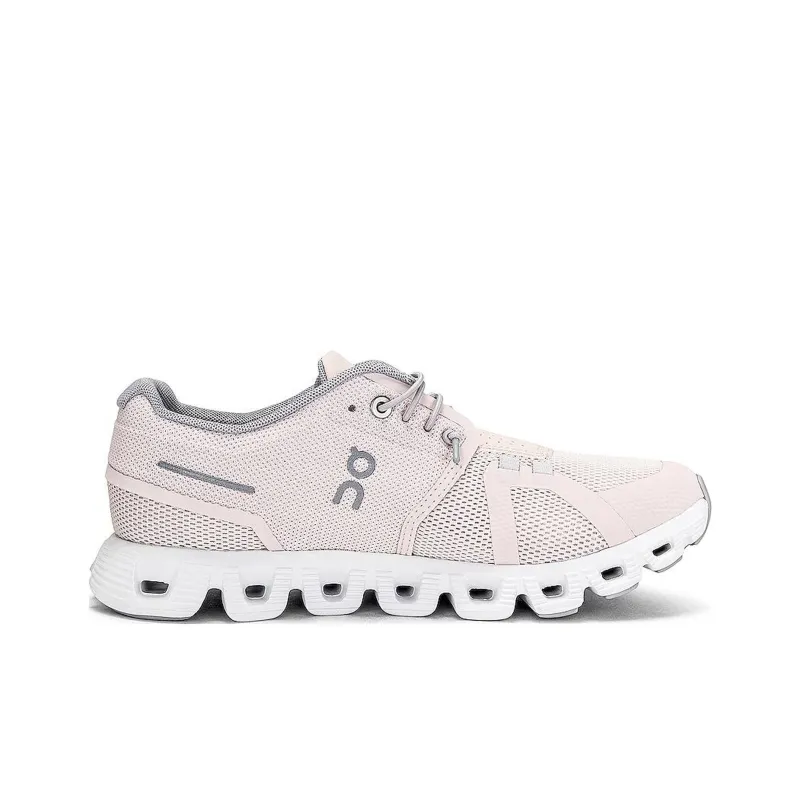 On Running Cloud 5 Shell White Women's-1