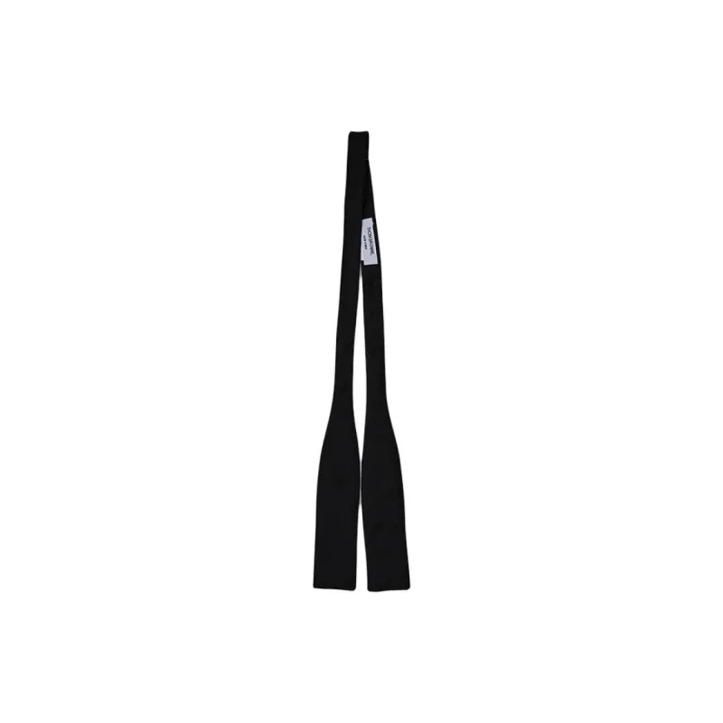 THOM BROWNE· Mulberry Silk Bow Tie Unisex Black-1